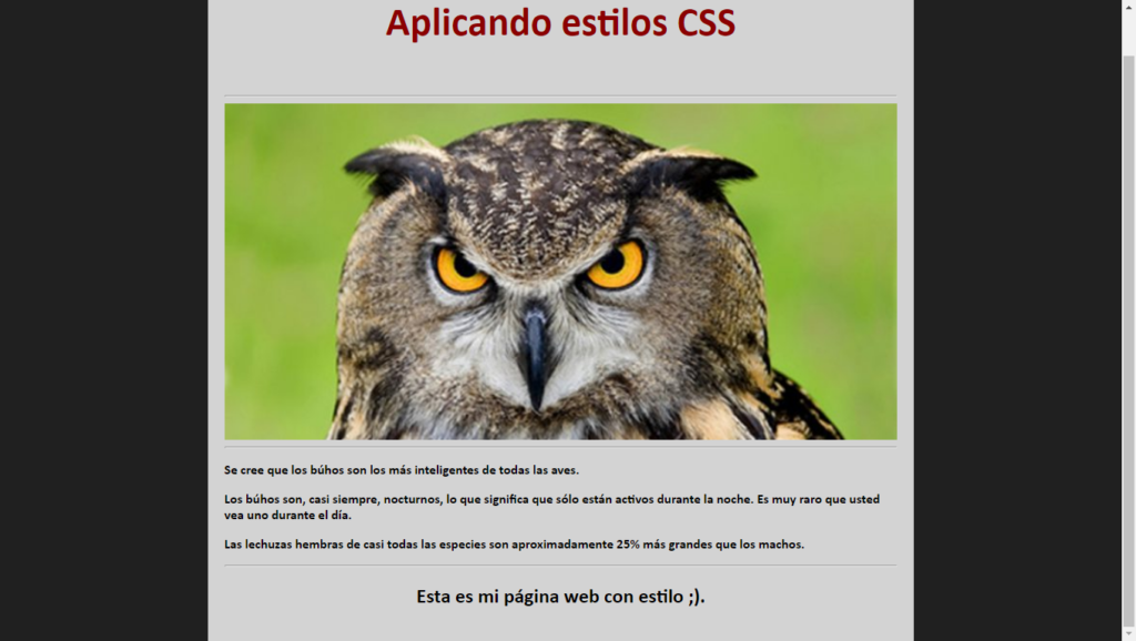 Aprende a usar las hojas de estilo CSS
