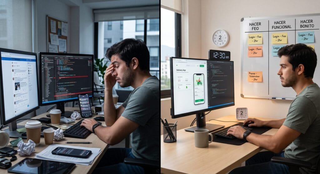 terminar proyectos de software