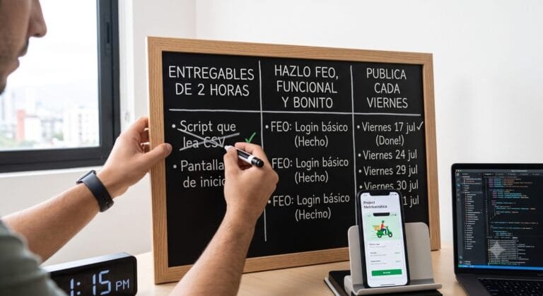 terminar proyectos de software